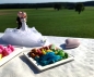 Preview: Süßigkeitenplatte für ihre Hochzeit als Teil ihrer Candybar oder für die Tische ihrer Hochzeitsgäste. Inhalt 250g Süßigkeiten ihrer Wahl.