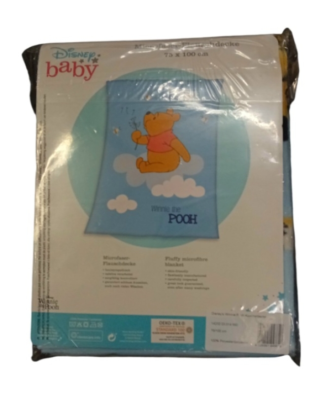 Eine kuschelweiche Fleecedecke von Winnie Pooh