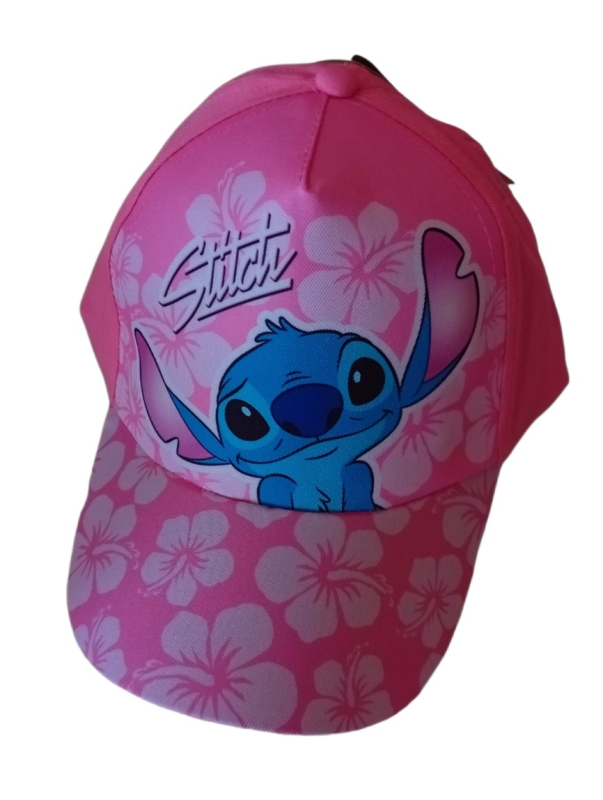 Stitch Basecap rosa