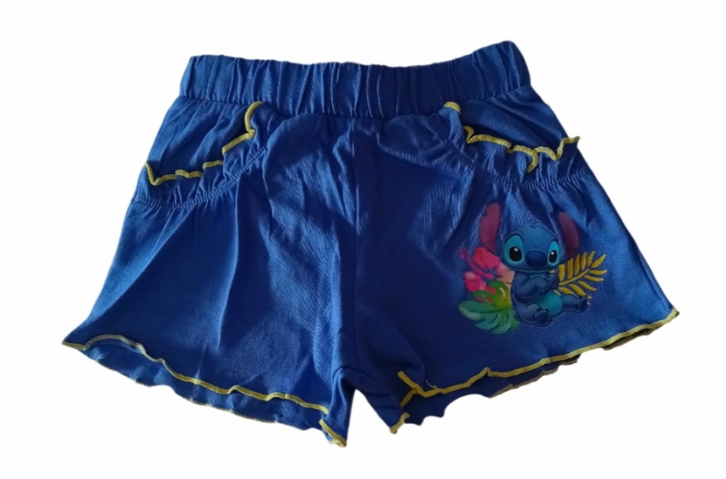 Stitch Kurze Hose lila