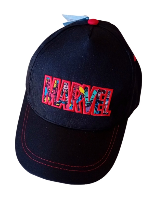 Marvel Basecap schwarz Gr.52
