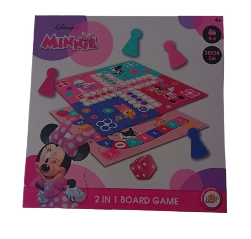 Minnie Mouse 2 in 1 Board Game