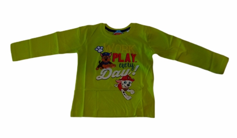 Paw Patrol Langarmshirt grün
