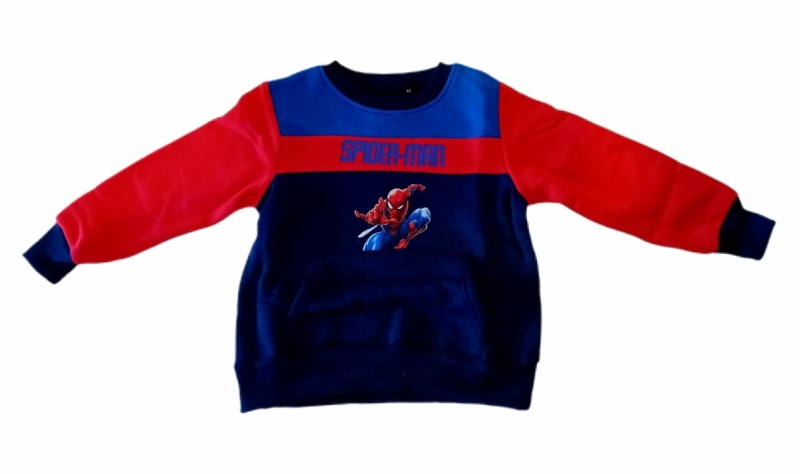 Spiderman Pullover blau