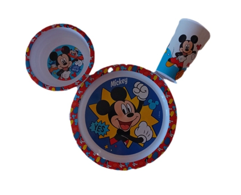 Mickey Mouse Geschirr Set
