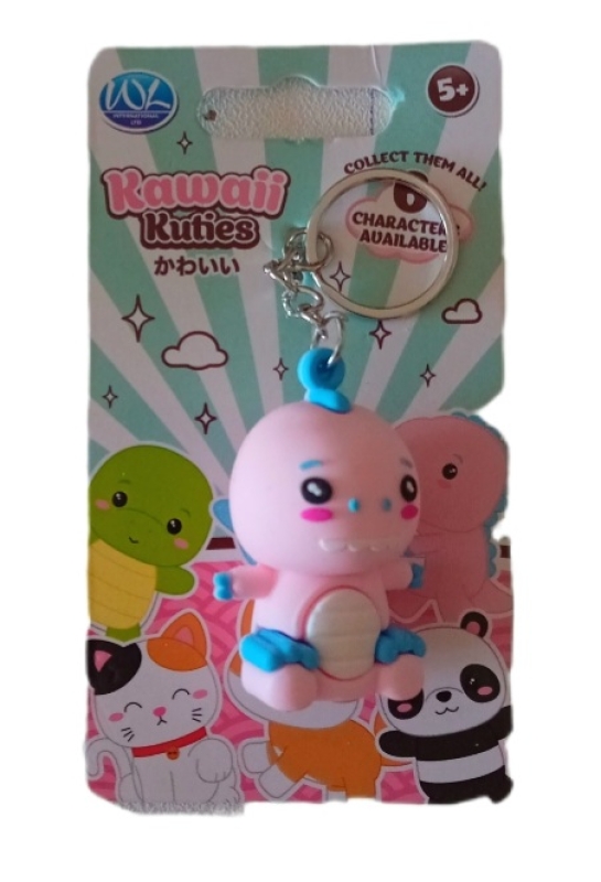 Kawaii Schlüsselanhänger Dino