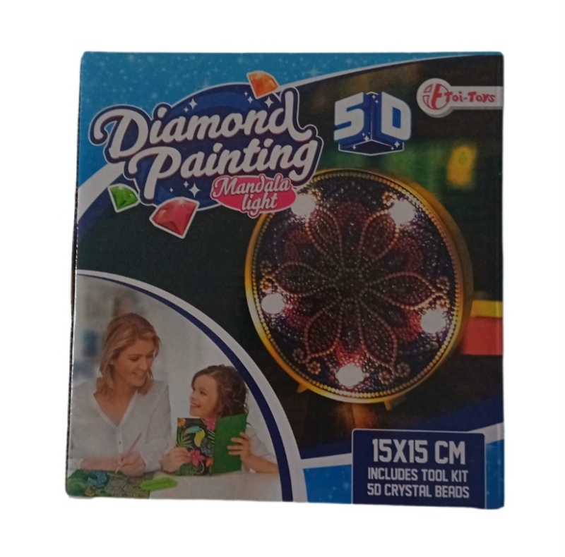 Diamond Painting 5D Mandala Licht