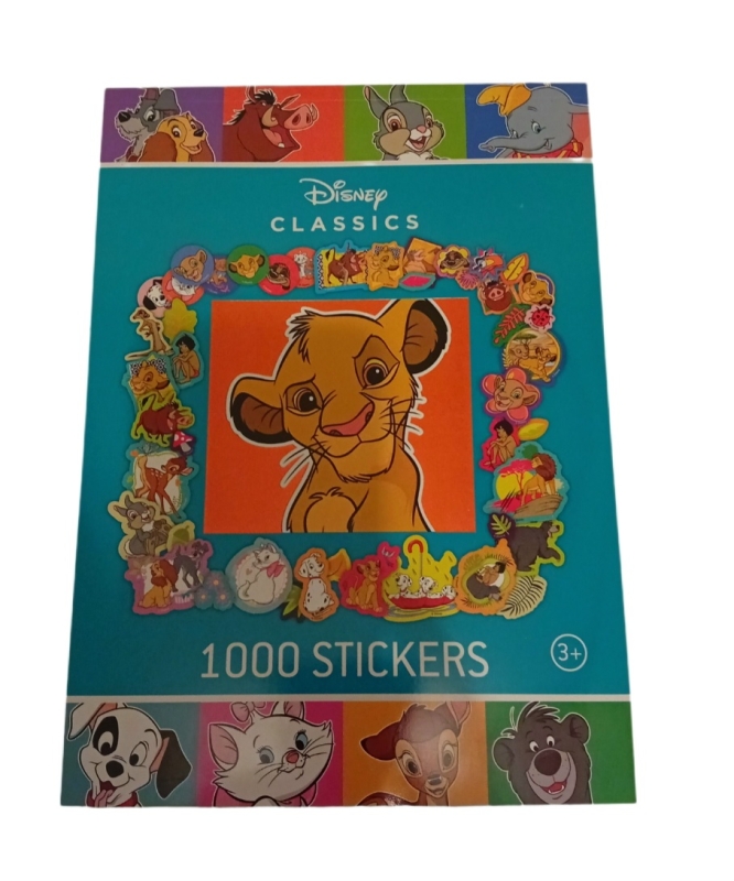 Classic Stickerheft 1000stk.