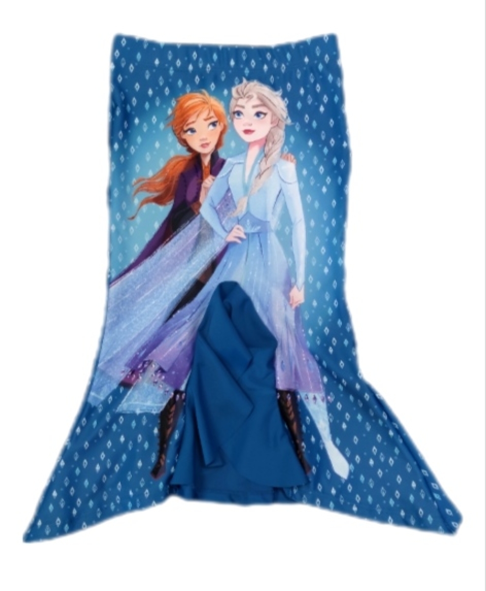 Schicker Strandrock im Meerjungfrauen-Look mit Anna und Elsa aus Disneys Frozen