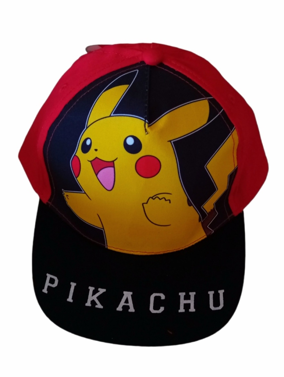 Pokemon Basecap rot/schwarz Gr.53/55