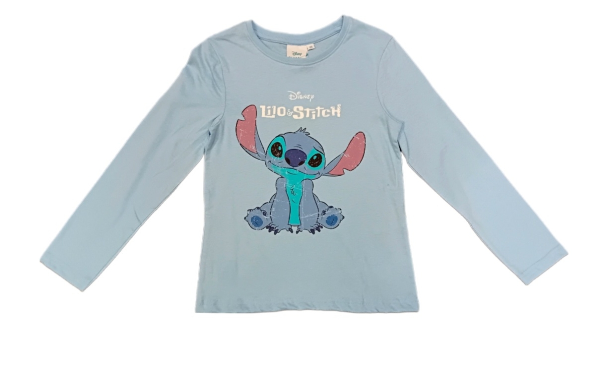 Stitch Langarmshirt blau Stitch Langarmshirt blau