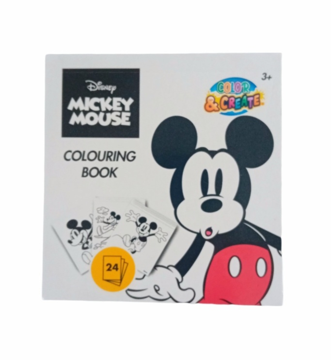 Micky Mouse Malblock