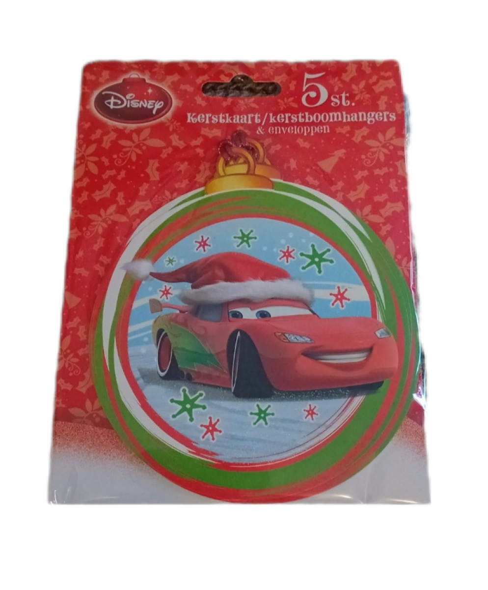 Cars Weihnachtsbaumkarten