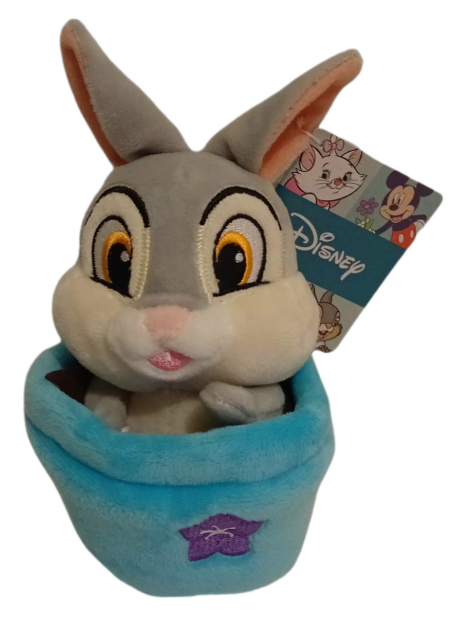 Klopfer Plüschtier im Blumentopf