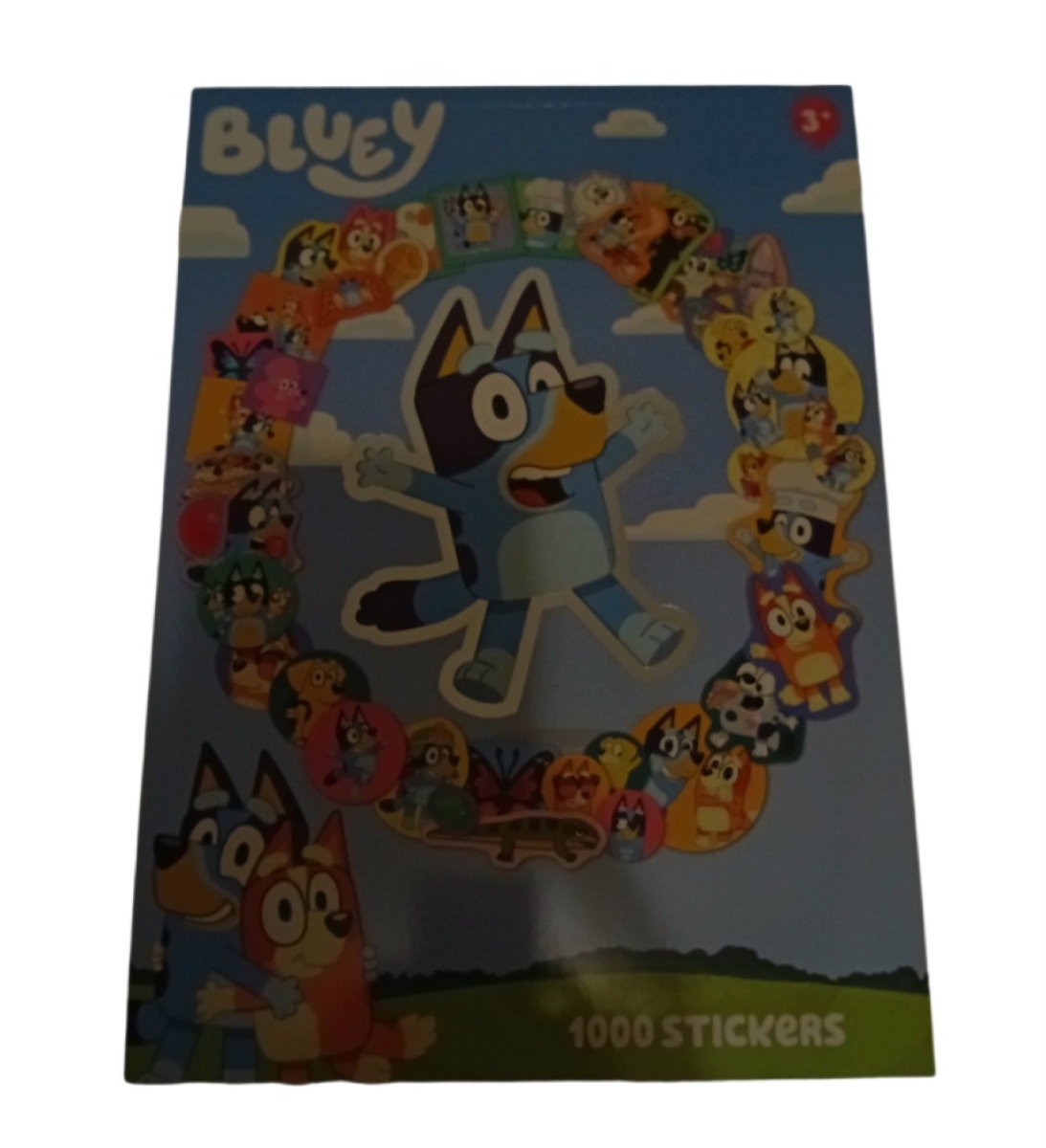 Bluey Stickerheft 1000stk.