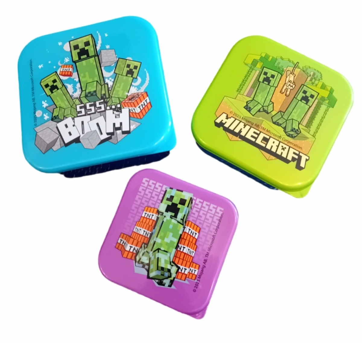 Minecraft Snackbox 3er Set
