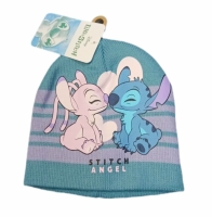 Stitch Mütze lila/blau