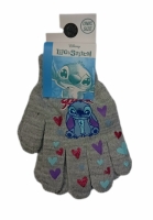 Stitch Handschuhe grau