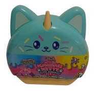 Kawaii Kitty Slime Surprise blau