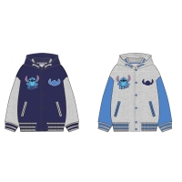 Stitch Sweatjacke grau