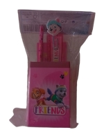 Paw Patrol Köcher rosa 7teilig